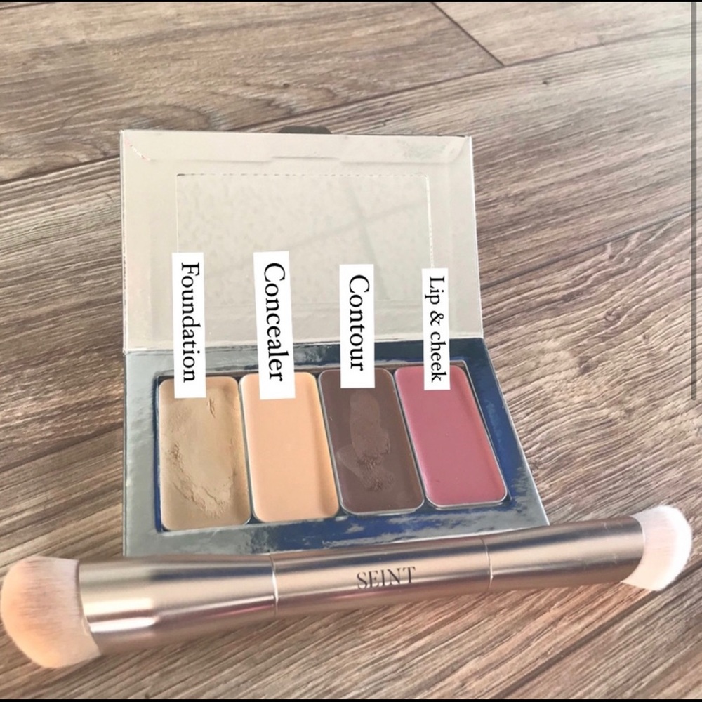 Seint 3D foundation look.  Get colour matched